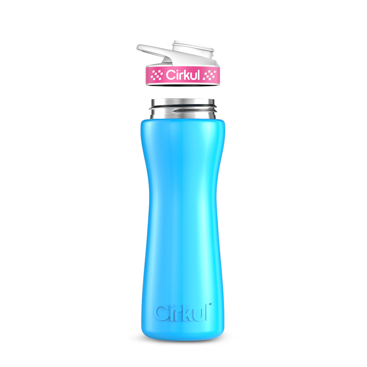 22oz. Stainless Steel Bottle & Comfort Grip Lid - Classic Grip