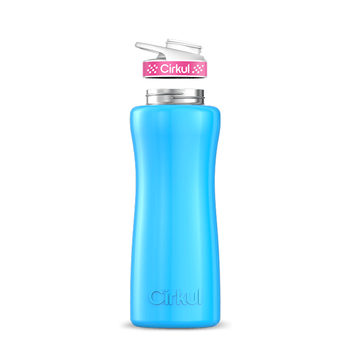 32oz. Stainless Steel Bottle & Comfort Grip Lid - Smooth Carry
