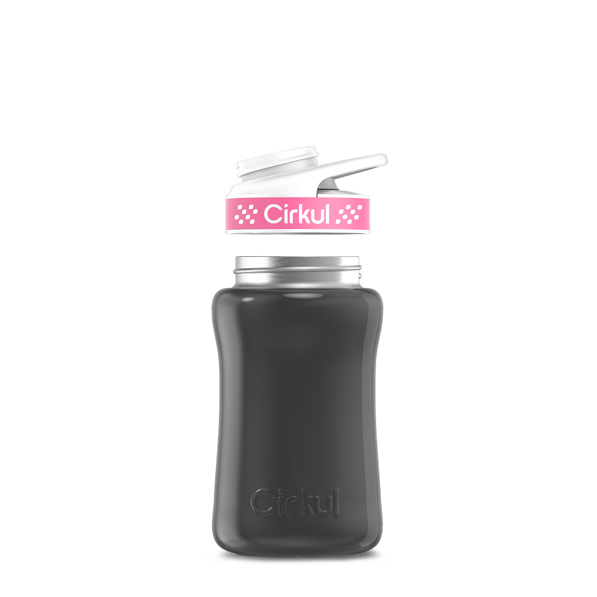 12oz. Stainless Steel Bottle & Comfort Grip Lid - Essential Fit