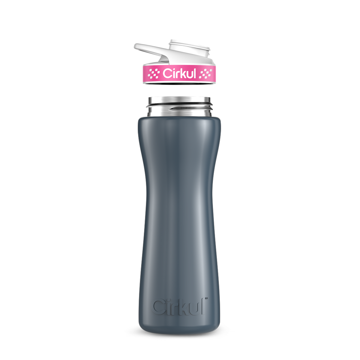 22oz. Stainless Steel Bottle & Comfort Grip Lid - Classic Grip