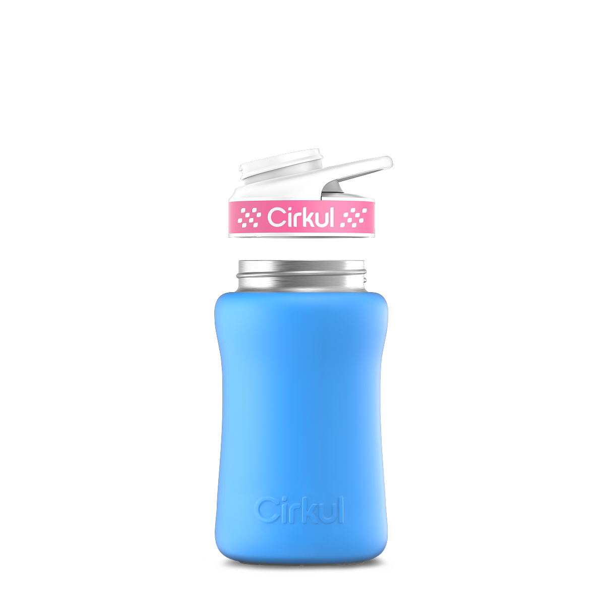 12oz. Stainless Steel Bottle & Comfort Grip Lid - Essential Fit