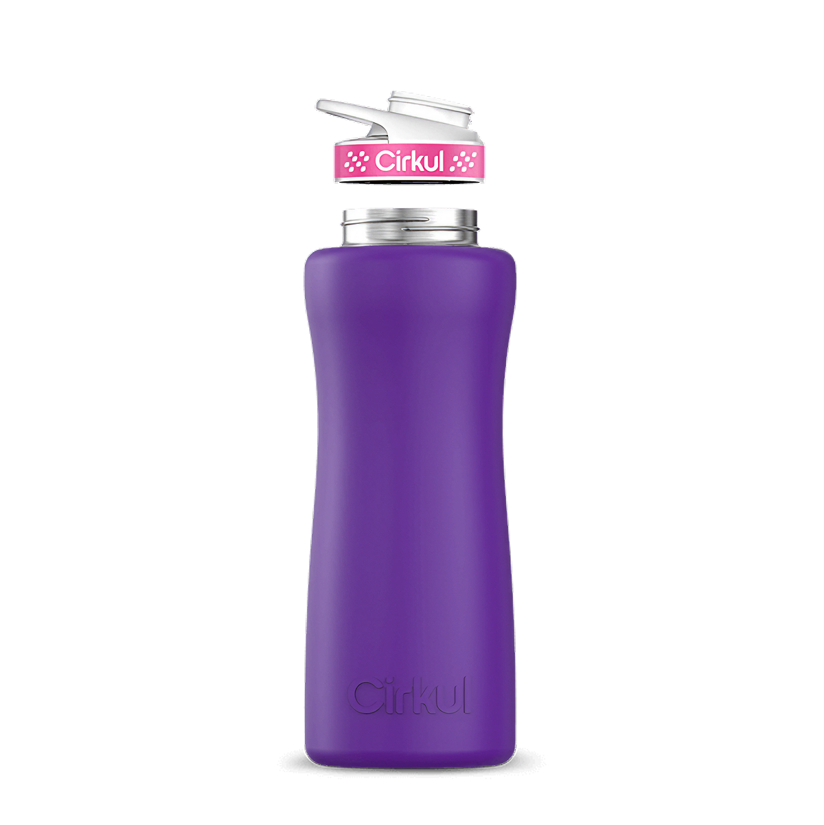 32oz. Stainless Steel Bottle & Comfort Grip Lid - Smooth Carry
