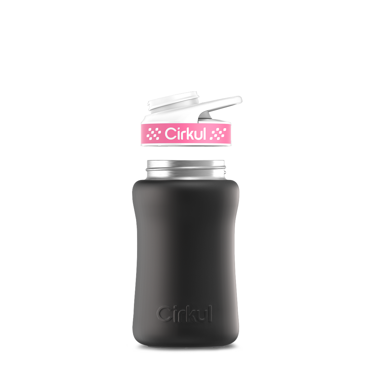 12oz. Stainless Steel Bottle & Comfort Grip Lid - Essential Fit