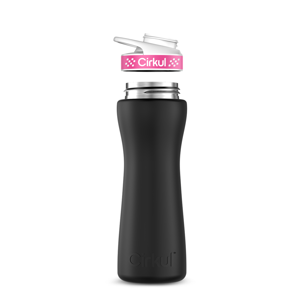 22oz. Stainless Steel Bottle & Comfort Grip Lid - Classic Grip