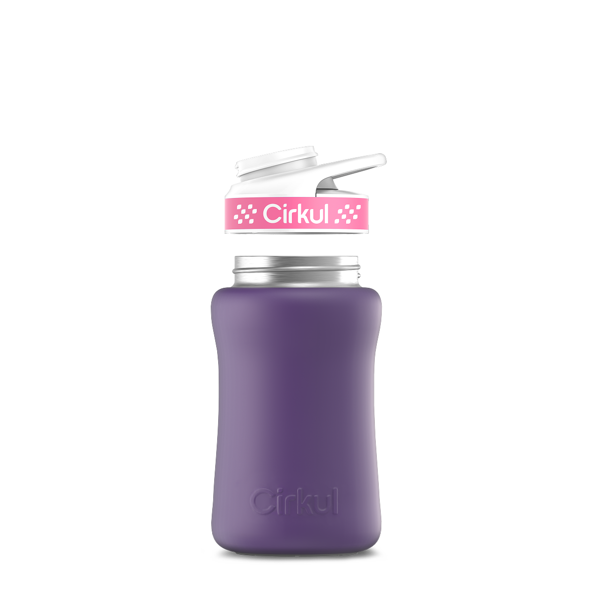 12oz. Stainless Steel Bottle & Comfort Grip Lid - Essential Fit