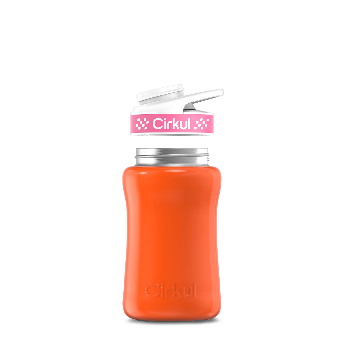 12oz. Stainless Steel Bottle & Comfort Grip Lid - Essential Fit