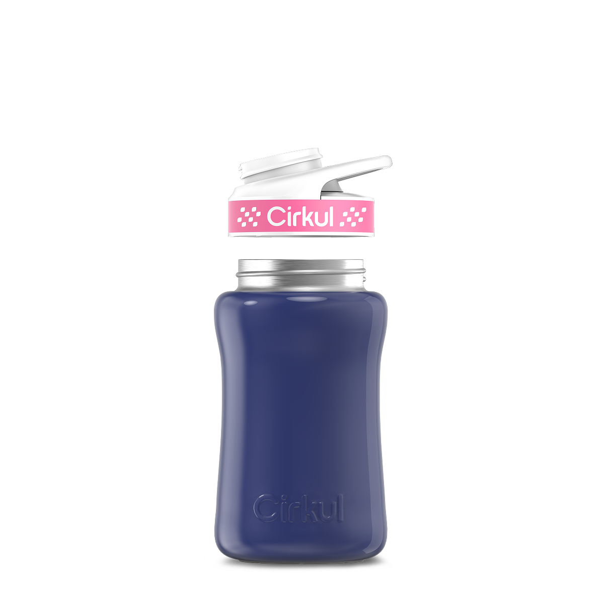12oz. Stainless Steel Bottle & Comfort Grip Lid - Essential Fit