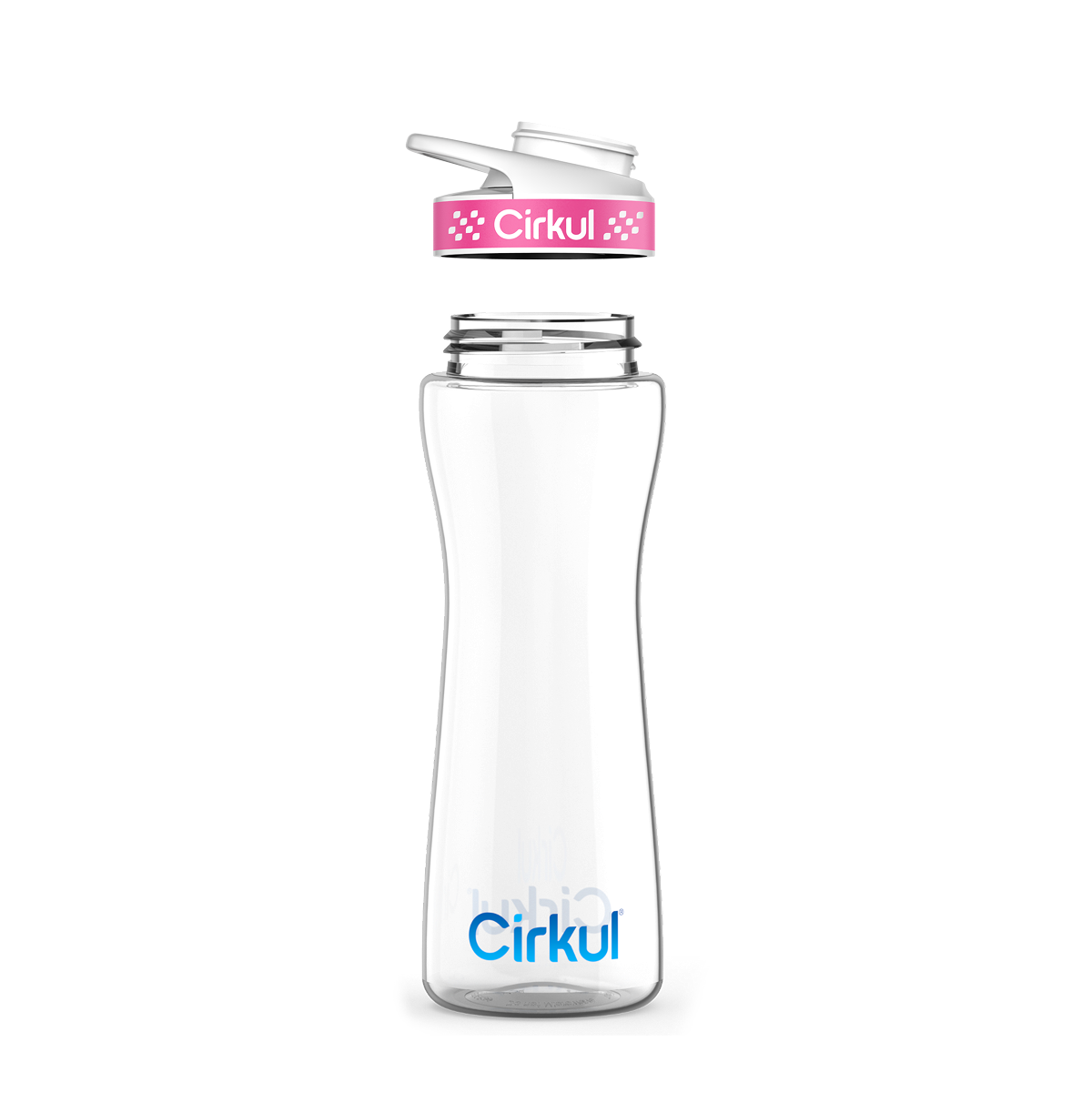 22oz. Plastic Bottle & Comfort Grip Lid - Home Ready