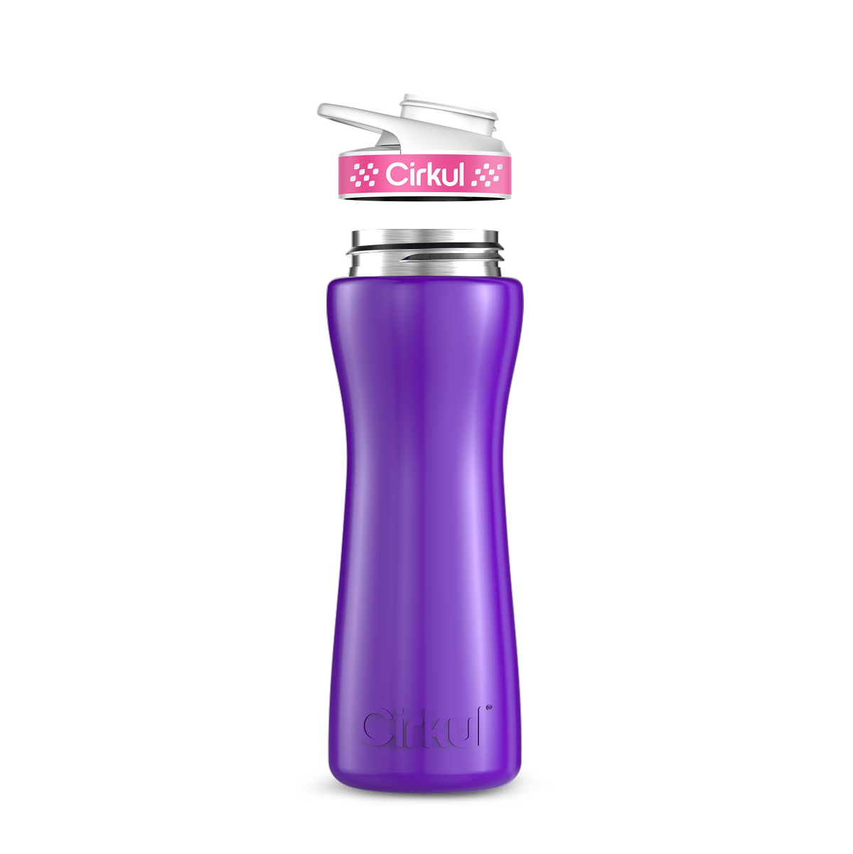 22oz. Stainless Steel Bottle & Comfort Grip Lid - Classic Grip