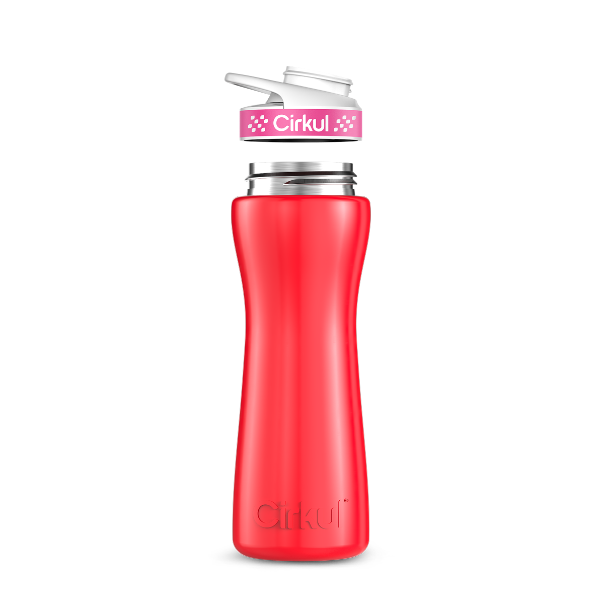 22oz. Stainless Steel Bottle & Comfort Grip Lid - Classic Grip