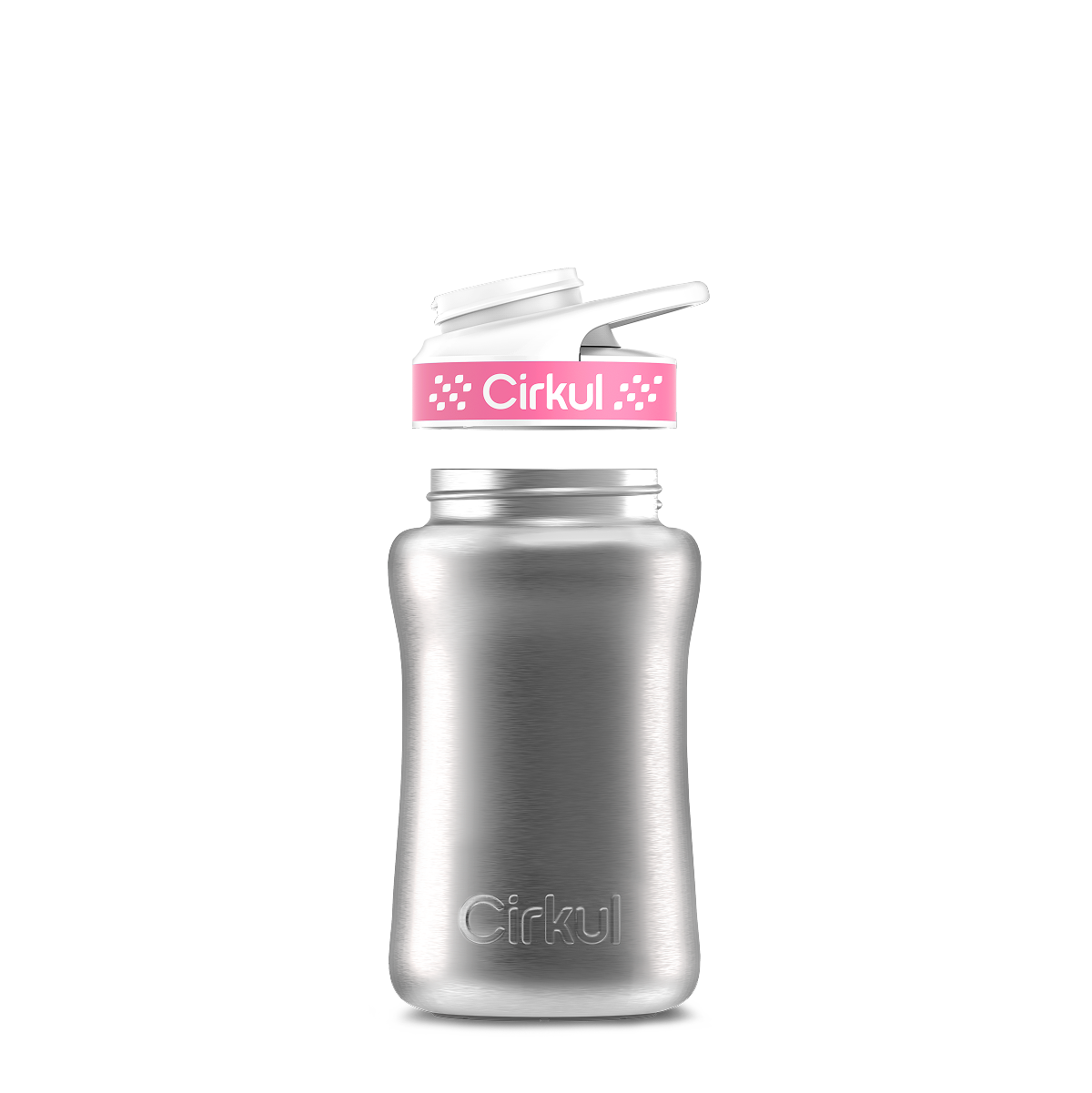 12oz. Stainless Steel Bottle & Comfort Grip Lid - Essential Fit