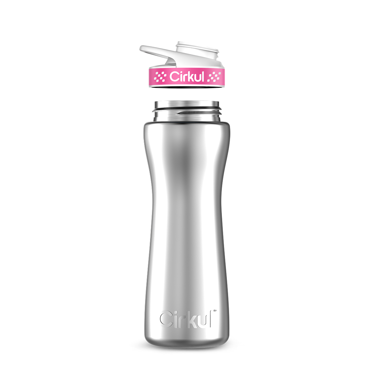 22oz. Stainless Steel Bottle & Comfort Grip Lid - Classic Grip