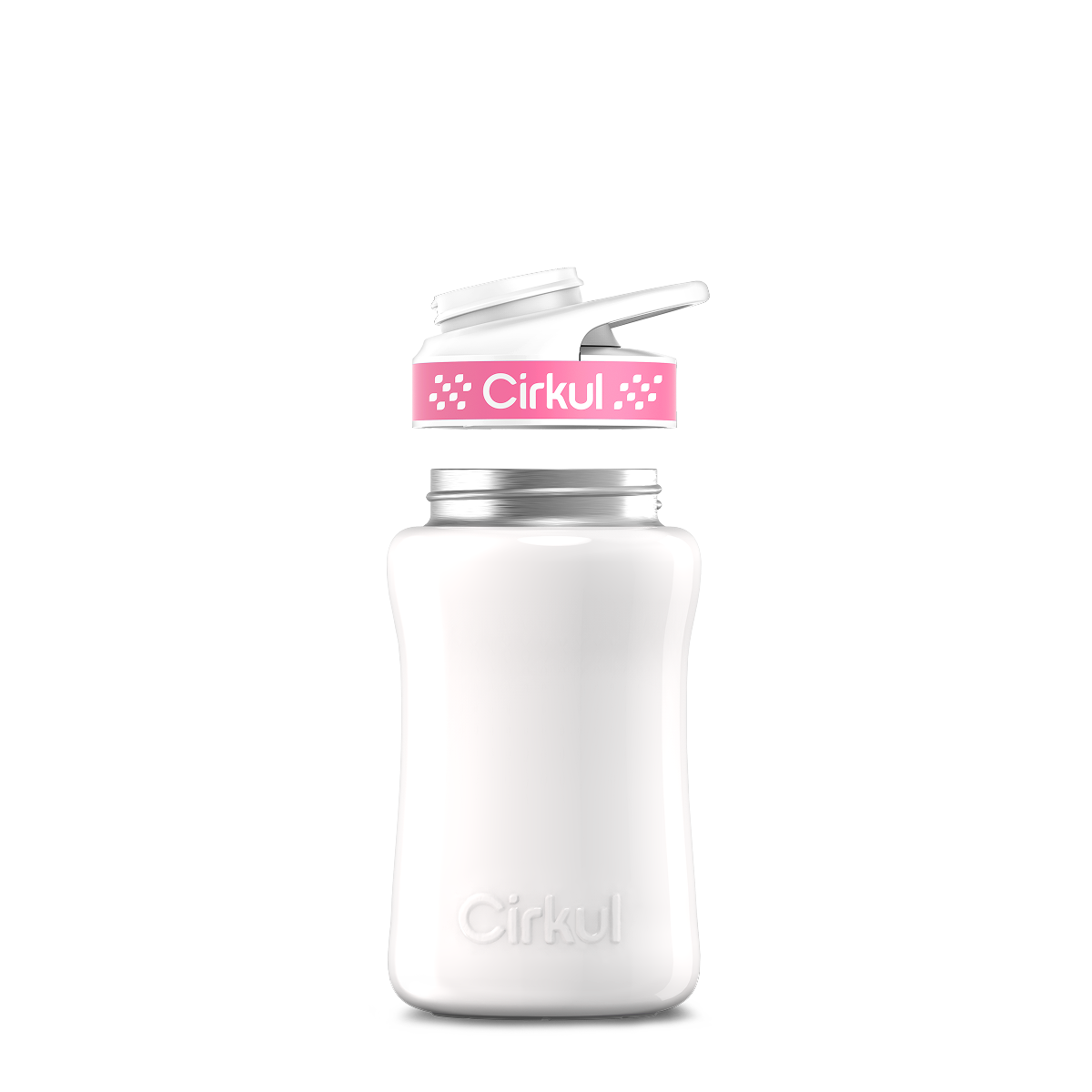 12oz. Stainless Steel Bottle & Comfort Grip Lid - Essential Fit