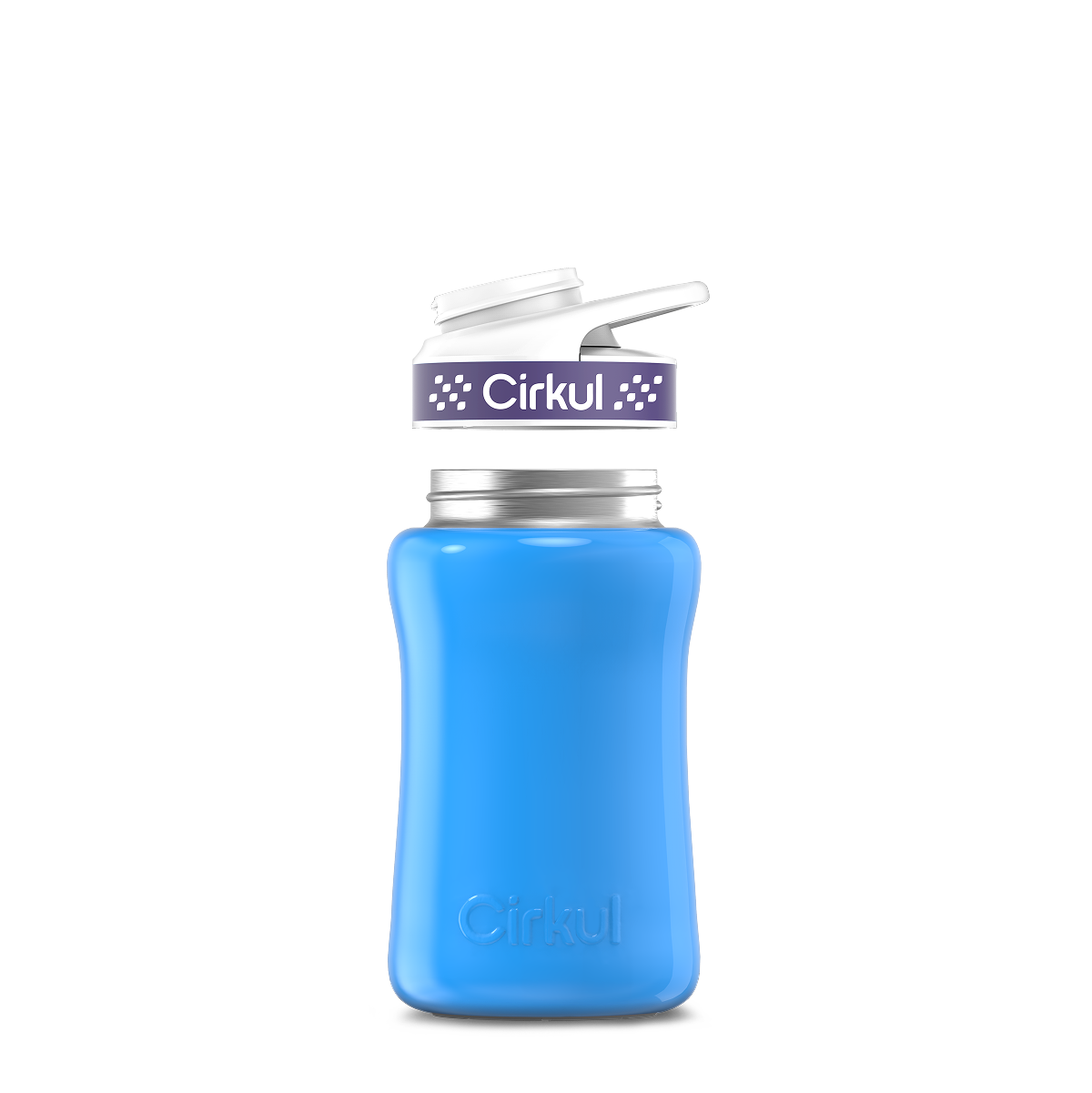 12oz. Stainless Steel Bottle & Comfort Grip Lid - Essential Fit