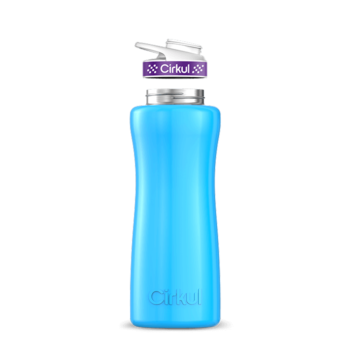 32oz. Stainless Steel Bottle & Comfort Grip Lid - Smooth Carry
