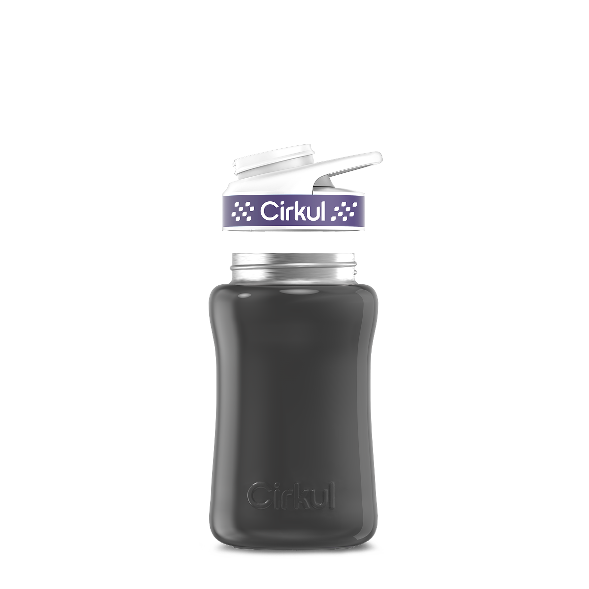 12oz. Stainless Steel Bottle & Comfort Grip Lid - Essential Fit
