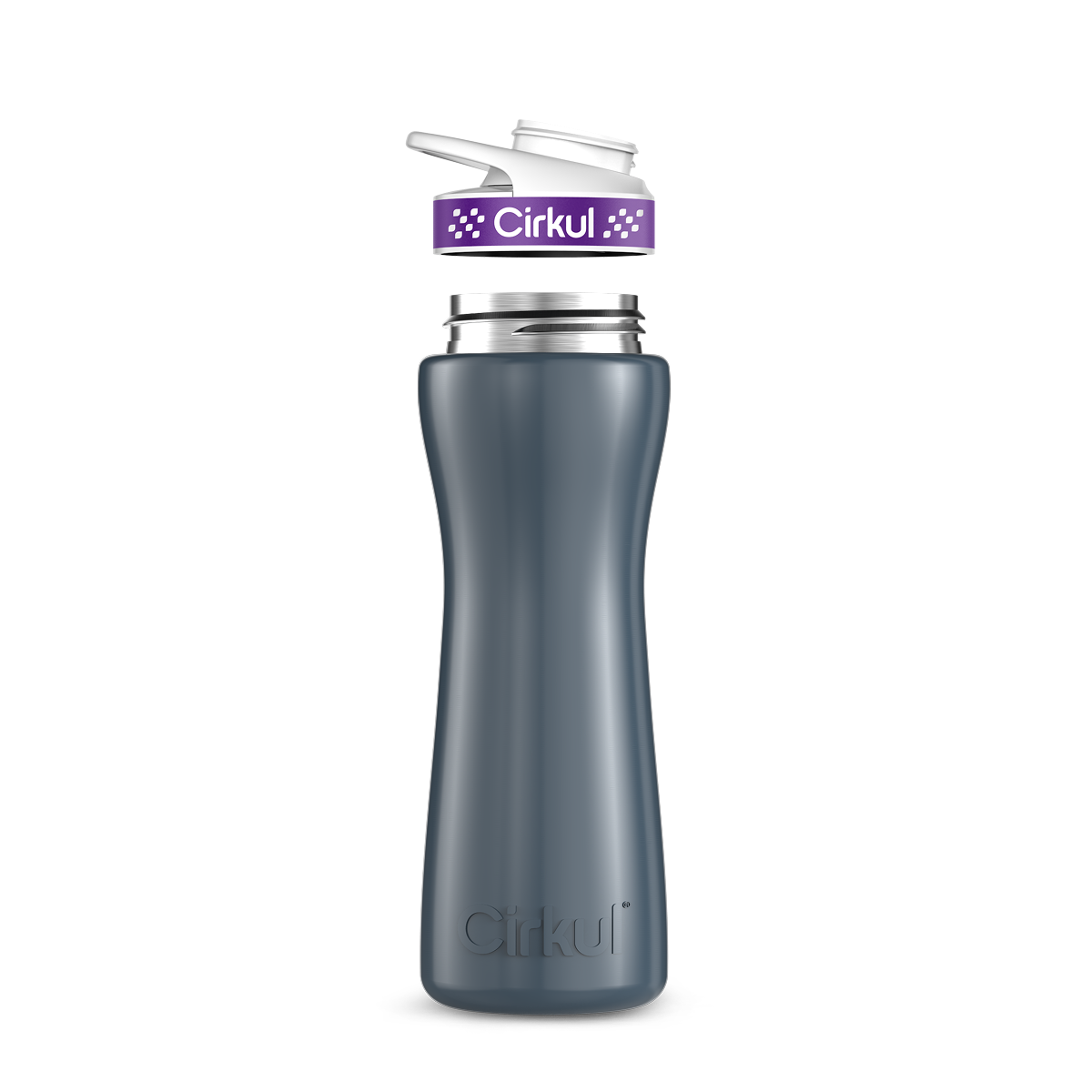 22oz. Stainless Steel Bottle & Comfort Grip Lid - Classic Grip