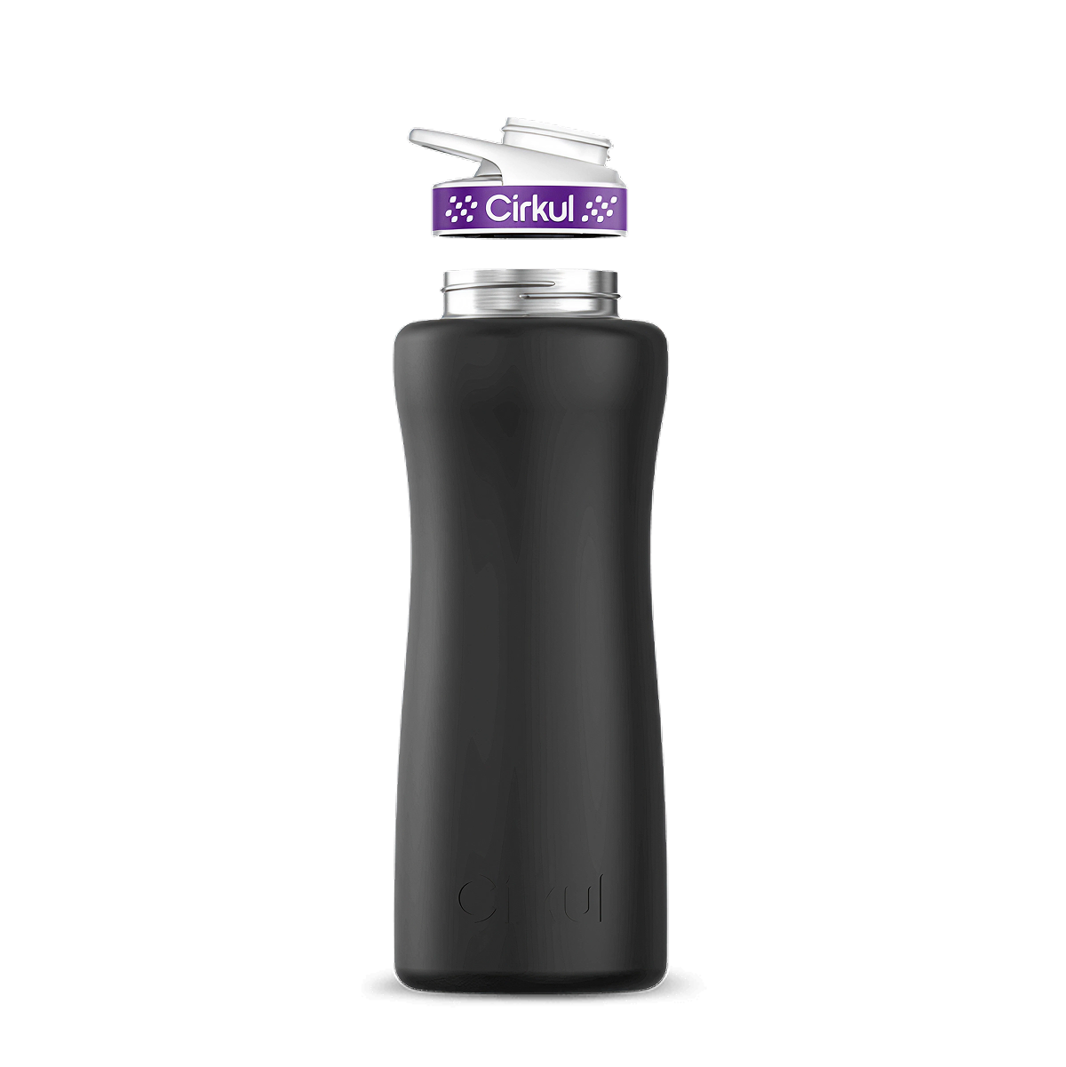32oz. Stainless Steel Bottle & Comfort Grip Lid - Smooth Carry