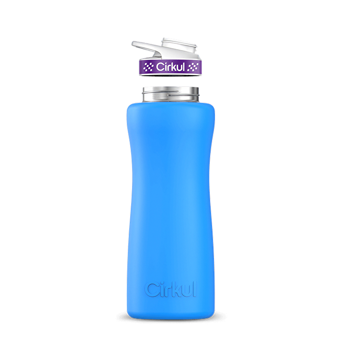 32oz. Stainless Steel Bottle & Comfort Grip Lid - Smooth Carry