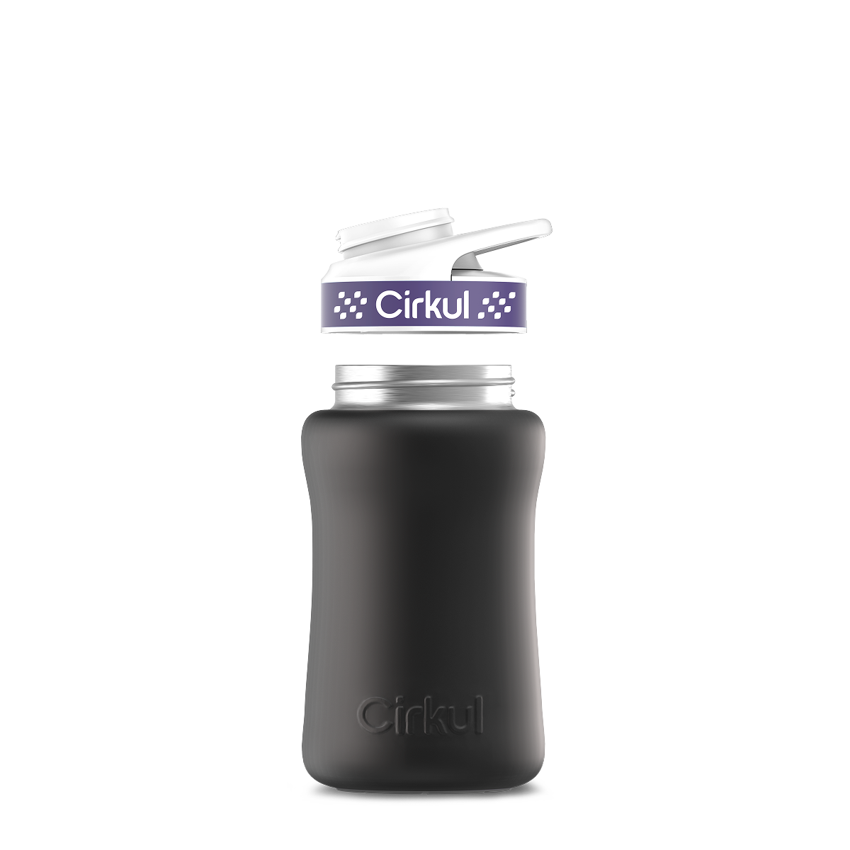 12oz. Stainless Steel Bottle & Comfort Grip Lid - Essential Fit