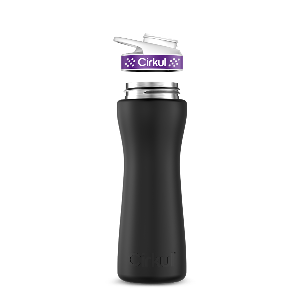 22oz. Stainless Steel Bottle & Comfort Grip Lid - Classic Grip