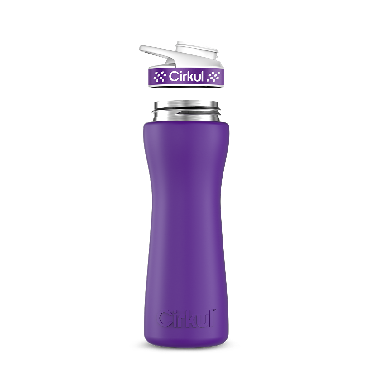 22oz. Stainless Steel Bottle & Comfort Grip Lid - Classic Grip