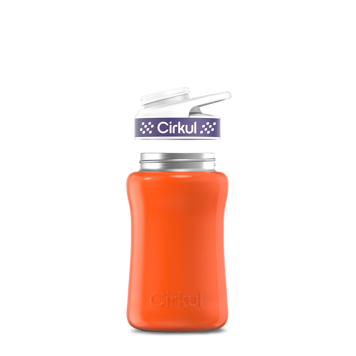 12oz. Stainless Steel Bottle & Comfort Grip Lid - Essential Fit