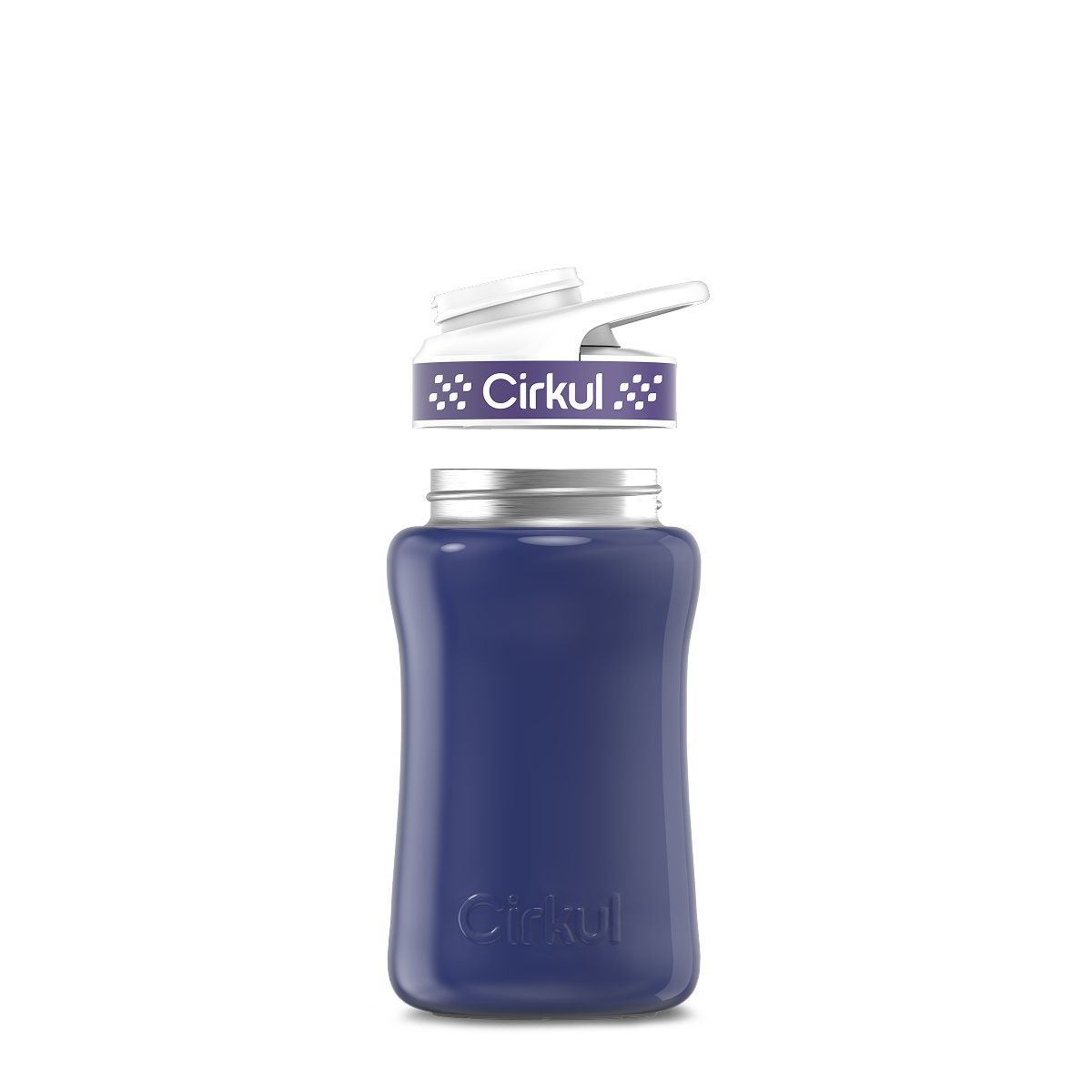 12oz. Stainless Steel Bottle & Comfort Grip Lid - Essential Fit