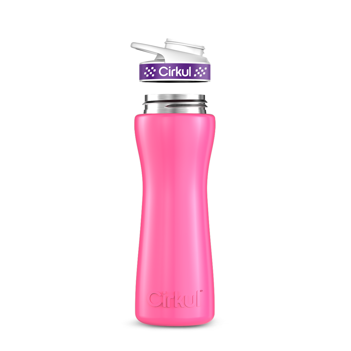 22oz. Stainless Steel Bottle & Comfort Grip Lid - Classic Grip