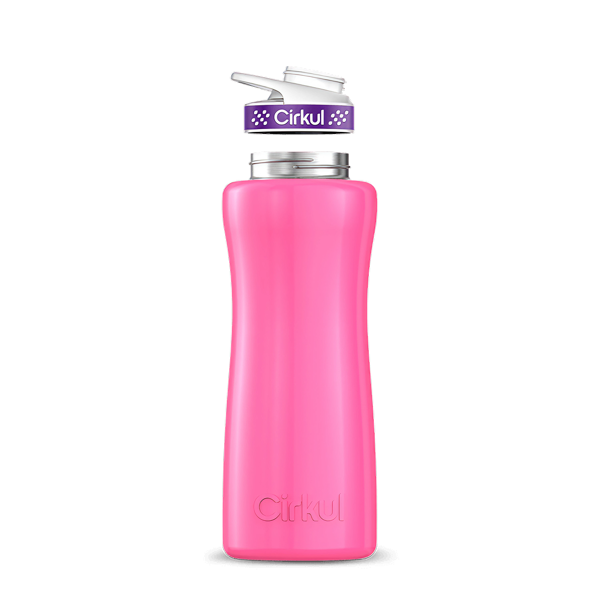 32oz. Stainless Steel Bottle & Comfort Grip Lid - Smooth Carry