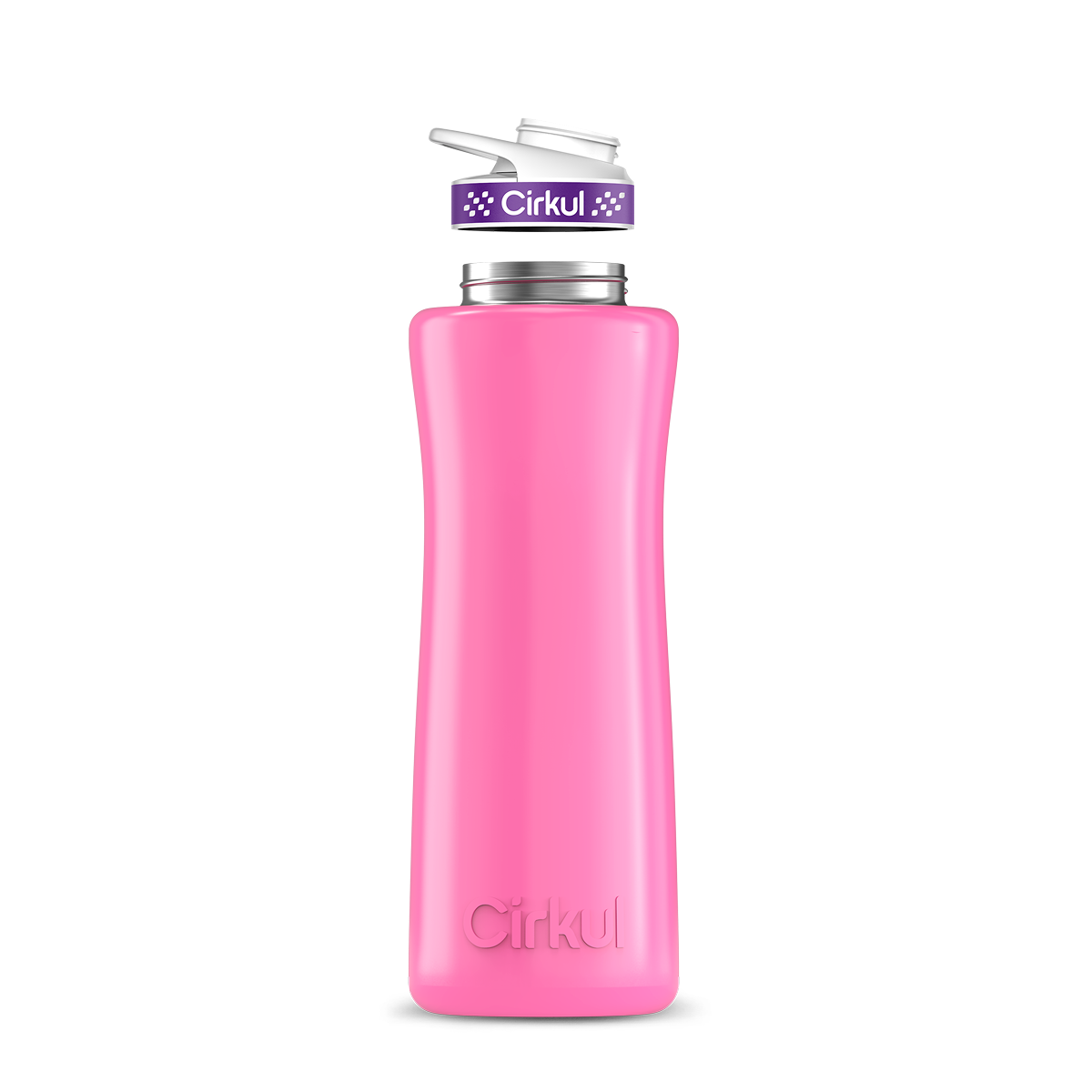 42oz. Stainless Steel Bottle & Comfort Grip Lid - Fresh Carry