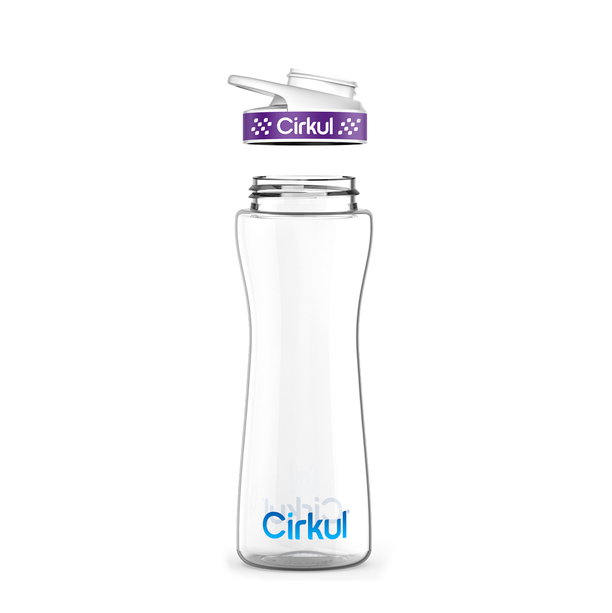 22oz. Plastic Bottle & Comfort Grip Lid - Home Ready