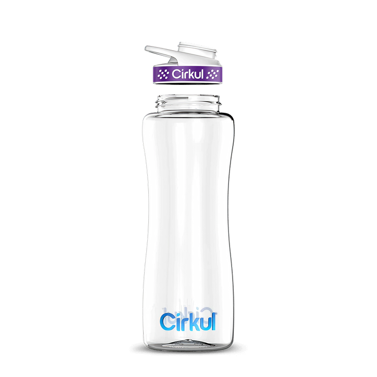 32oz. Plastic Bottle & Comfort Grip Lid - Simple Start