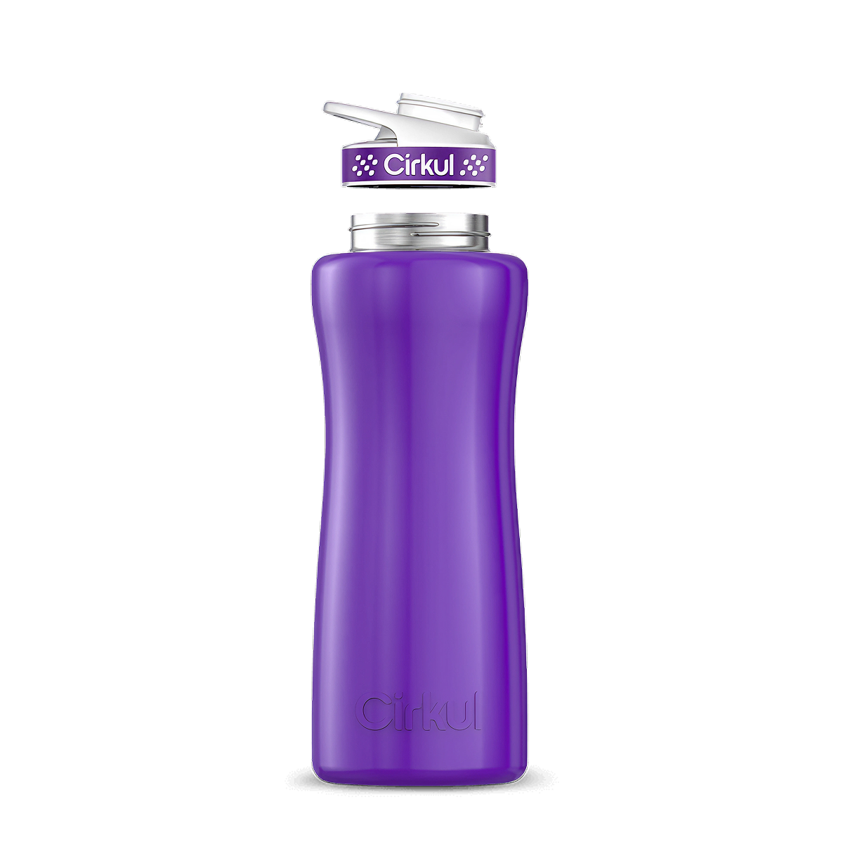 32oz. Stainless Steel Bottle & Comfort Grip Lid - Smooth Carry