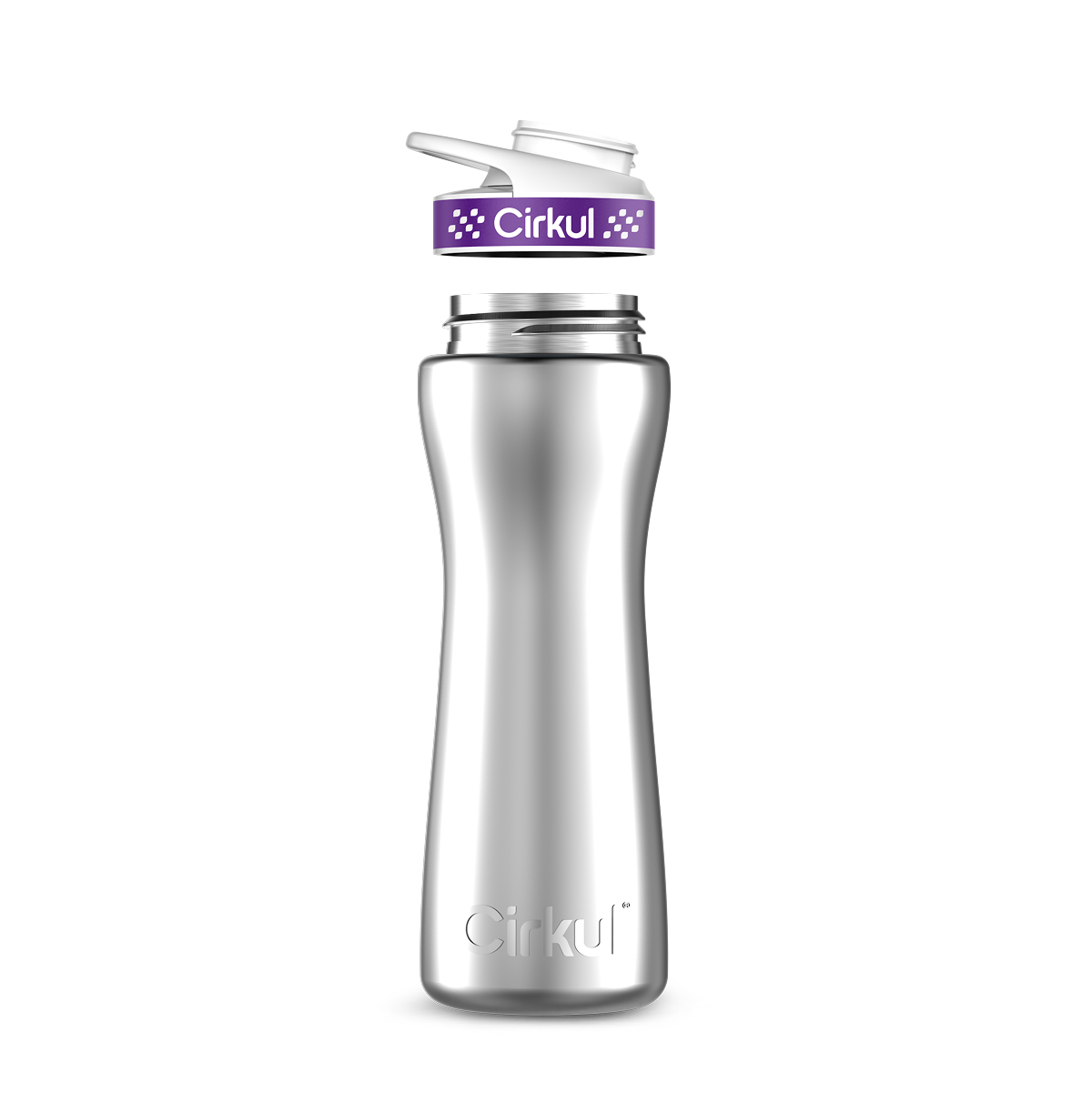 22oz. Stainless Steel Bottle & Comfort Grip Lid - Classic Grip