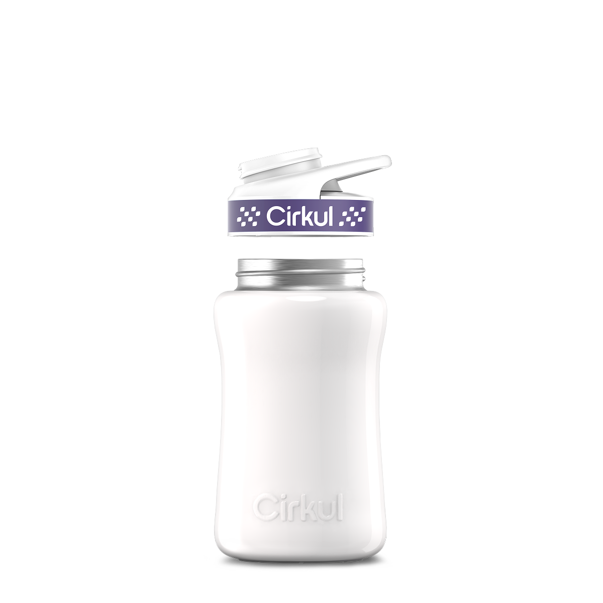 12oz. Stainless Steel Bottle & Comfort Grip Lid - Essential Fit