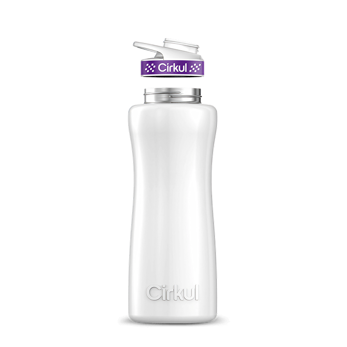 32oz. Stainless Steel Bottle & Comfort Grip Lid - Smooth Carry