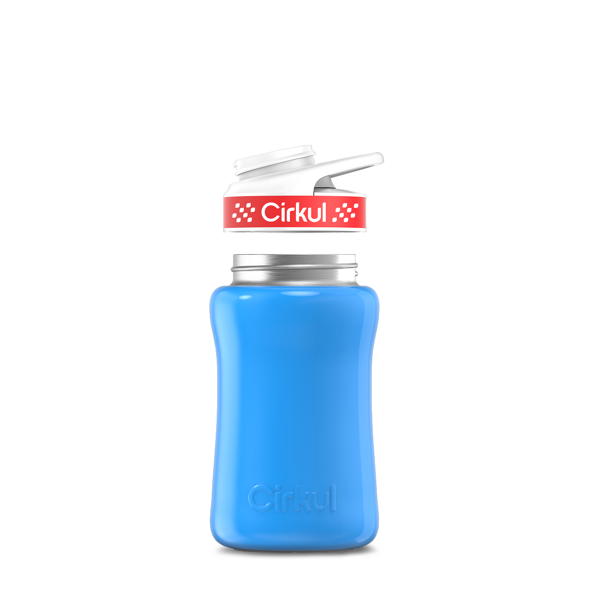 12oz. Stainless Steel Bottle & Comfort Grip Lid - Essential Fit