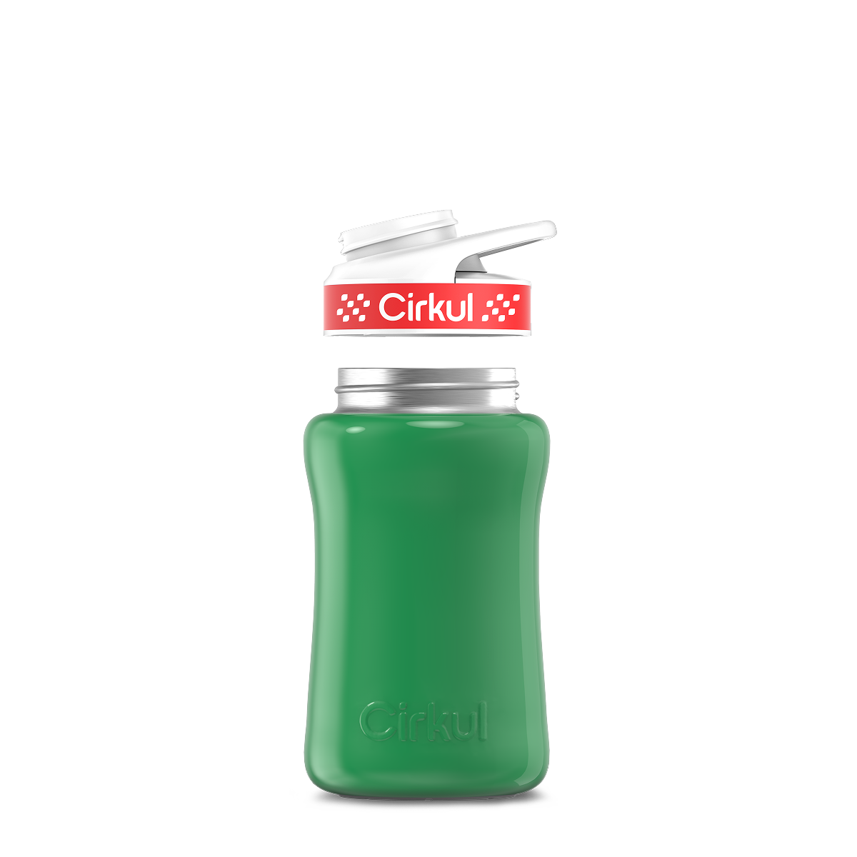 12oz. Stainless Steel Bottle & Comfort Grip Lid - Essential Fit