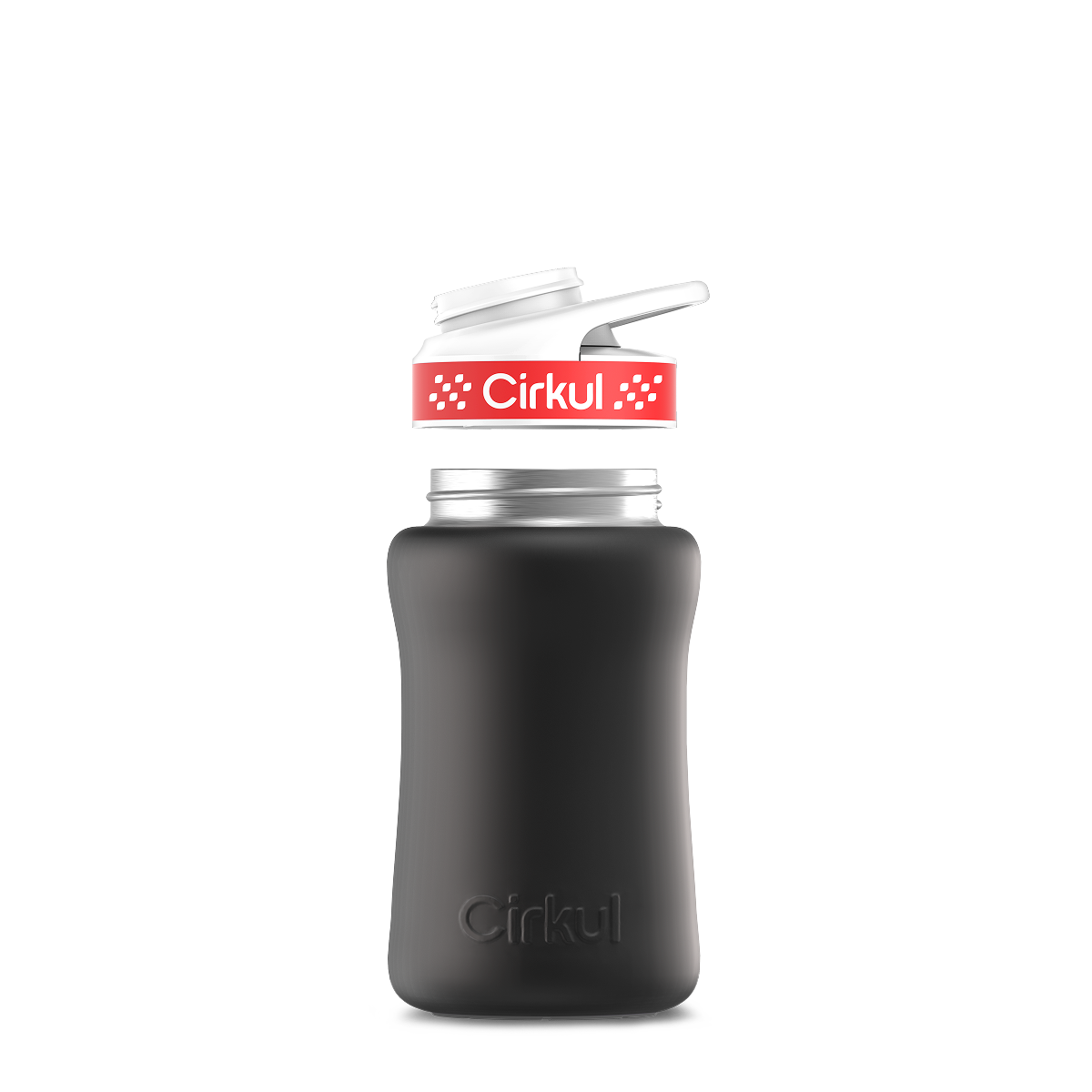 12oz. Stainless Steel Bottle & Comfort Grip Lid - Essential Fit