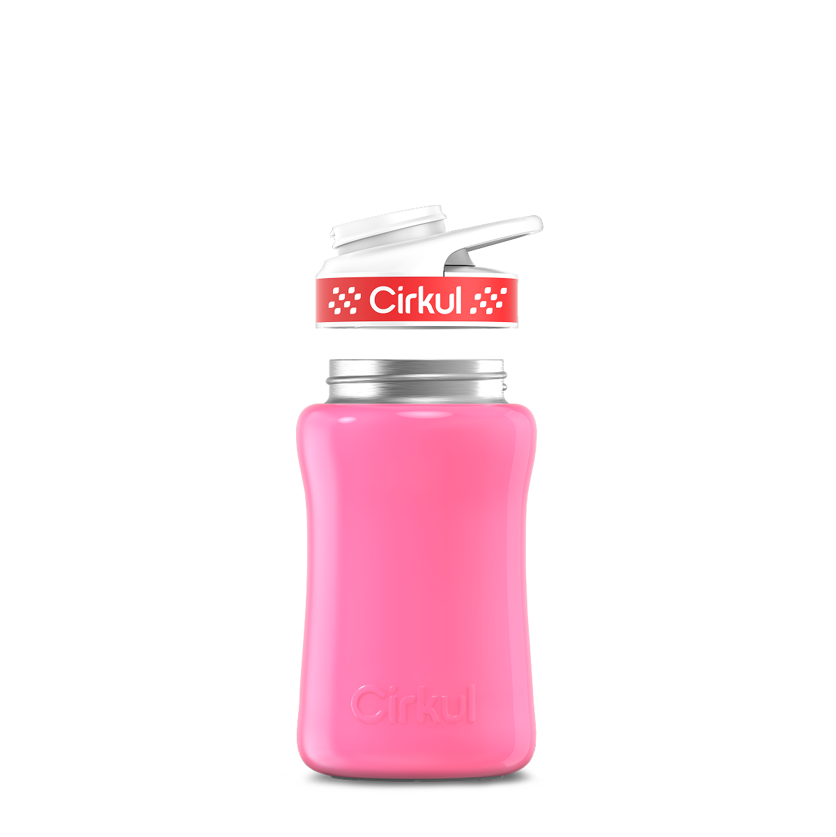 12oz. Stainless Steel Bottle & Comfort Grip Lid - Essential Fit
