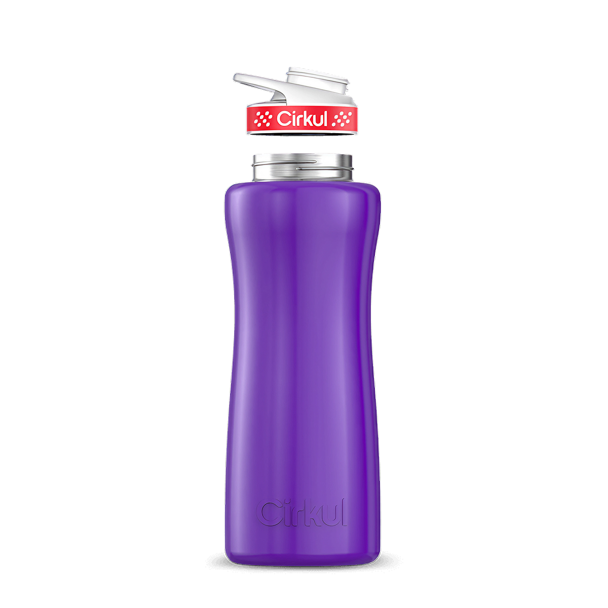 32oz. Stainless Steel Bottle & Comfort Grip Lid - Smooth Carry