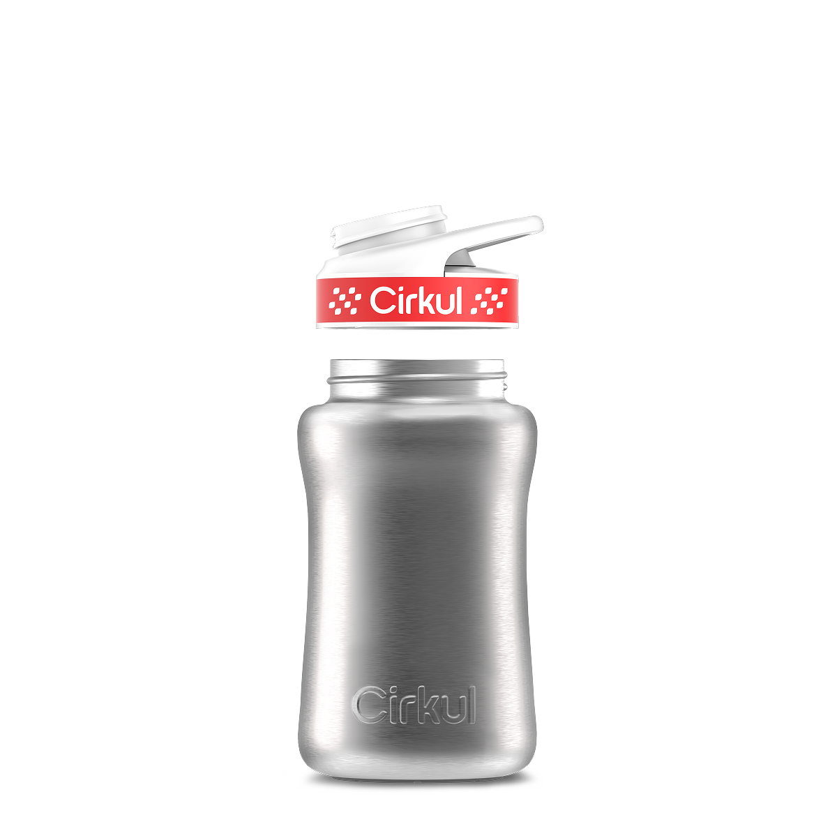 12oz. Stainless Steel Bottle & Comfort Grip Lid - Essential Fit