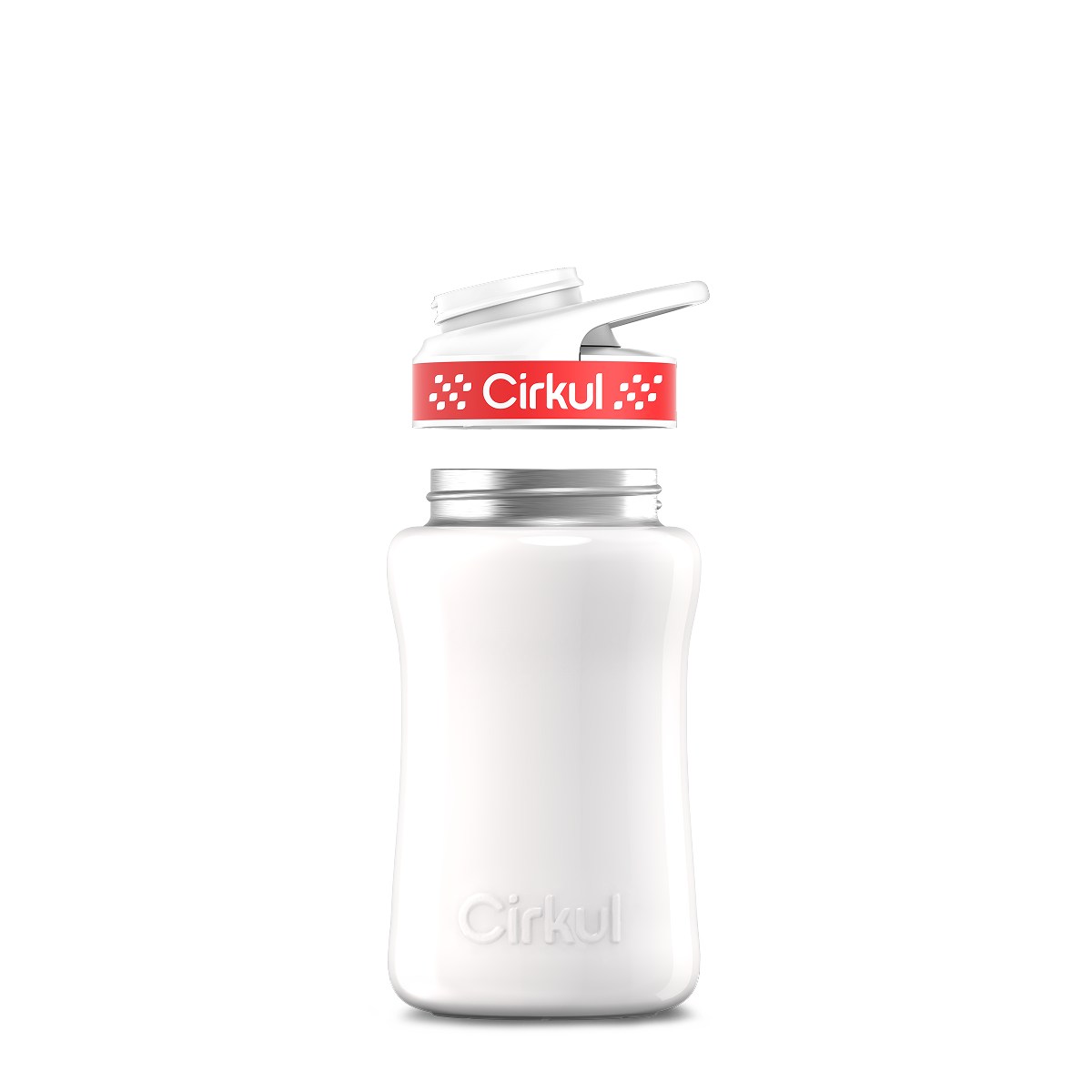 12oz. Stainless Steel Bottle & Comfort Grip Lid - Essential Fit