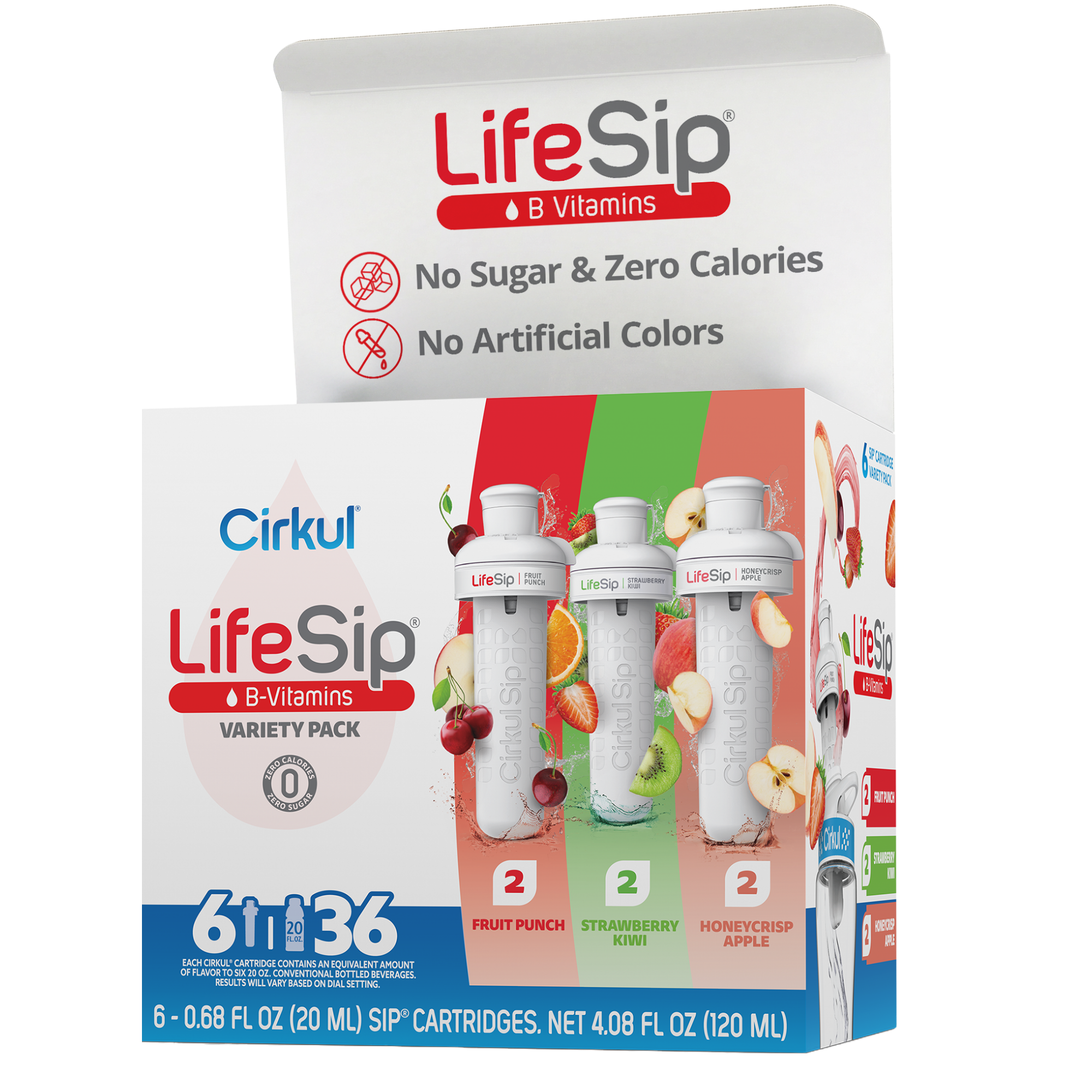LifeSip® 6-Pack Variety Pack - Clean Pack