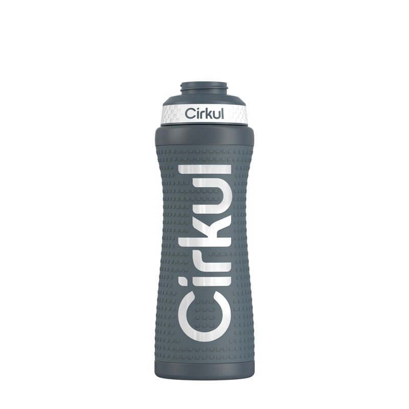 22oz. Grip Stainless Steel Bottle & Sport Lid - Clean Finish