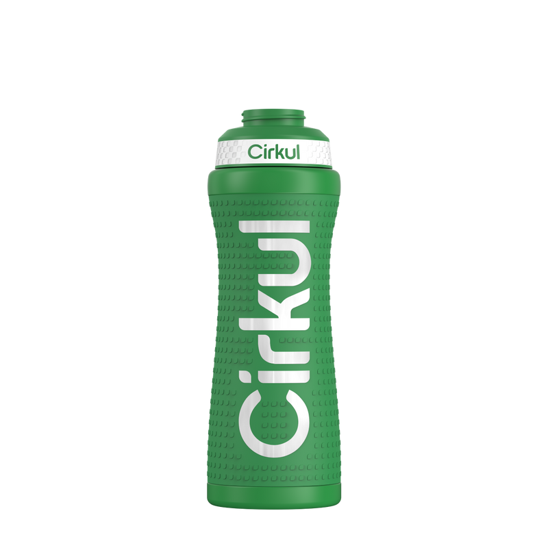 22oz. Grip Stainless Steel Bottle & Sport Lid - Clean Finish