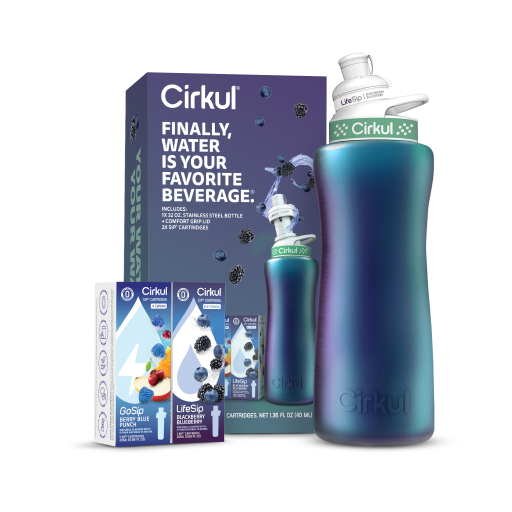 32oz. Chameleon Stainless Steel Bottle Starter Kit - Premium Grip