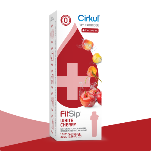 FitSip White Cherry - Clean Focus