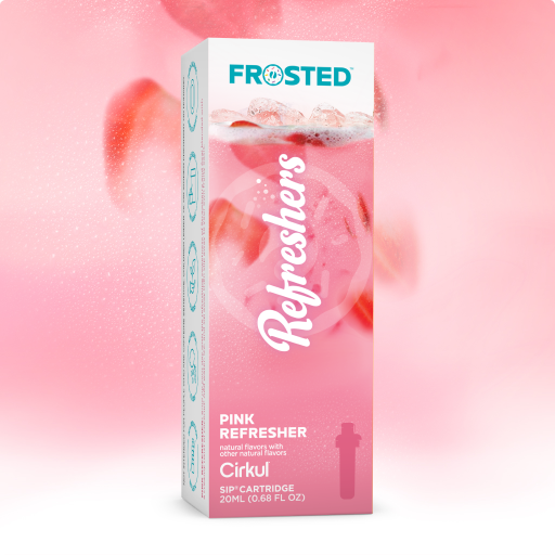 Frosted Pink Refresher - Crisp Splash